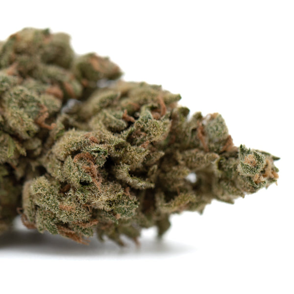 Premium TriCross THCa Flower: Green Bud with White Trichomes