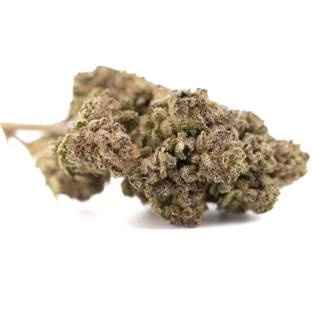 Premium Zkittlez Cross THCa hemp flower bud with dense trichomes